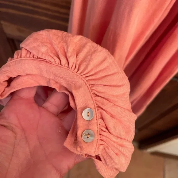 Free People FP Beach Weekend Chill-Out Ruched Harem Cut Out Jumper jumpsuit S - Picture 8 of 9